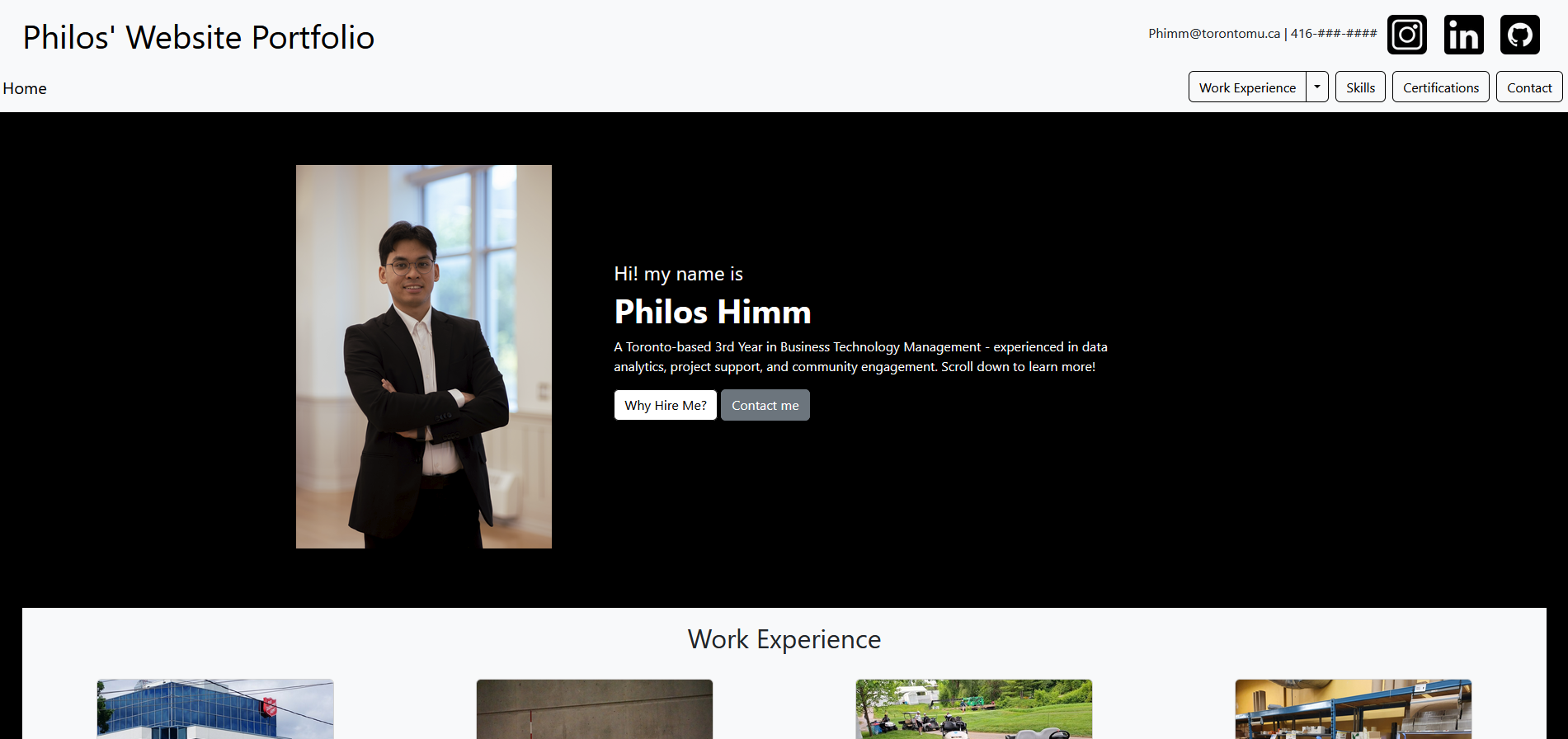 Personal Portfolio Website v1